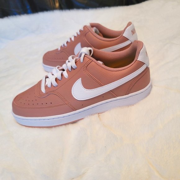 Nike Shoes - Nike Court Vision Next Nature Low Top Shoes in Rose Whisper